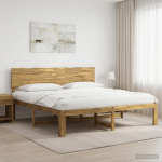 Kaheinimesevoodi raam koos peatsiga ROSTOCK Valge 180 x 200 cm
