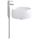 Vannitoa pesu kauss Kroom 38,5 x 38,5 x 16 cm Metall