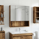 Vannitoa peeglikapp Vana puit 60 x 14.5 x 70 cm Tehispuit