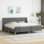 Voodiraam madratsiga peaga Tumehall 180 x 200 cm kangas