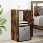 &Ouml;&ouml;kapp sahtliga Suitsetatud tamm 35 x 32 x 68,5 cm Tehispuit