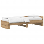 Peatsiga voodiraam Artisan tamm 80 x 200 cm Tehispuit