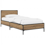 Peatsiga voodiraam Artisan tamm 80 x 200 cm Tehispuit