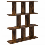 Seinariiul Suitsutatud tamm 80 x 20 x 96 cm Tehispuit