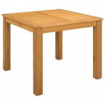 S&ouml;&ouml;gilaud 90 x 90 x 75 cm Tugev Tamme Puit Naturaalne Kandiline