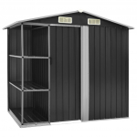Aiakuur riiulitega antratsiithall 205 x 130 x 183 cm, raud
