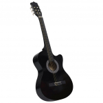 Western klassikaline kitarr 6 keelega, must, 38''