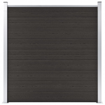 Aiapaneel, wpc, 180 x 186 cm, must