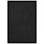 Uksematt, triibuline, antratsiit 80 x 120 cm