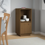 Puhvetkapp, meepruun, 38 x 35 x 80 cm, t&auml;ism&auml;nnipuit