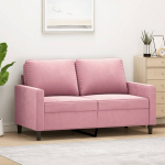 2-KOHALINE DIIVAN, ROOSA, 120 CM, SAMET