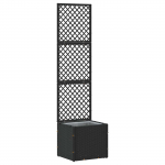 Aia istutuspott must 35 x 30 x 135 cm metall