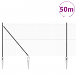 KUUSNURKNE AED HALL 1.2X50 M TERASEST, AIAPOSTID K&Uuml;&Uuml;NTEGA 13 TK &Oslash;32 MM 140 CM KUUMTSINGITUD TERAS