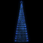 LED j&otilde;ulupuu, 550 LEDi, sinine, 300 cm