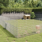 Loomade aedik 48 paneeli 54x100 cm tsingitud raud