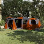 Peretelk 20-inimesele katusega hall ja oranž 745 x 700 x 217 cm