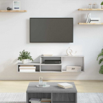 Seinakinnitusega TV alus 120x25x28,5cm tehispuit
