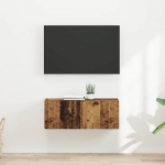 TV Seina Kapp 2 tk Vana puit 39 x 31 x 29,5 cm Tehispuit