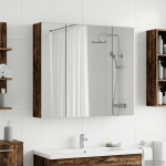 Vannitoa peeglikapp Vana puit 80 x 14.5 x 70 cm Tehispuit