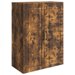 Seinale kinnitatav kapp Suitsutatud tamm 66 x 34,5 x 90 cm