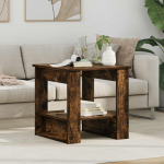 Kohvilaud suitsetatud tamm 51 x 50 x 50 cm tehispuit