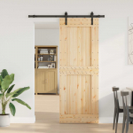 Liuguks narvik naturaalne ja must 85 x 210 cm (152,5 cm)