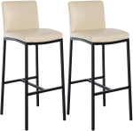 2-osaline baaritoolide komplekt Freeport, tehisnahk, B, kreem