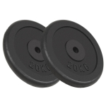 Kangi kettad, 2 tk, 2x20 kg, malm