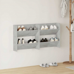 Seina kingakapid 2 tk, betoonhall, 60x18x60 cm, puitlaastplaat