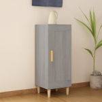Puhvetkapp, hall sonoma tamm, 34,5x34x90 cm, tehispuit