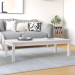 Kohvilaud, valge, 110 x 50 x 30 cm, m&auml;nnipuit