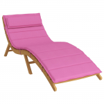 P&auml;ikese lounge patja roosa 178 x 60 x 4 cm oxfordi kangas