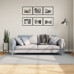 Vaip "huarte", l&uuml;hikese narmaga, pestav, hall, 140 x 200 cm
