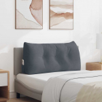 Seljatugi padi tumehall 100 x 24 x 50 cm samet