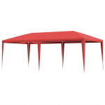 Peotelk punane 600 x 300 x 255 cm pe ja teras