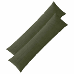 Diivanipadi 2 tk ALMELO roheline 40 x 145 cm manchester