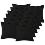 Diivanipadi 12 tk HOUTEN must 50 x 50 cm boucl&eacute;