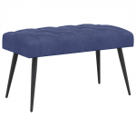 N&ouml;&ouml;riga pehmendatud pink politsei sinine 80 x 40 x 46 cm samet