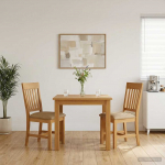 S&ouml;&ouml;gitool 2 pcs Tugev Tamme Puit Beež 45 x 59 x 92 cm