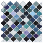 Lanturn Plaat 50 pcs Sinine roheline 27 x 27 cm