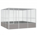 Linnupuur, hall, 302,5 x 324,5 x 211,5 cm, tsingitud teras