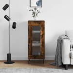 Puhvetkapp, suitsutatud tamm, 34,5 x 34 x 90 cm, tehispuit