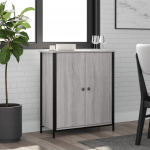 Puhvetkapp, hall sonoma tamm, 70x30x80 cm, tehispuit