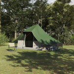 Tipi telk katusega &otilde;huavaga Roheline 364 x 281 x 257 cm taft