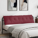 Seljatugi padi veinpunane 180 x 19 x 50 cm kangas