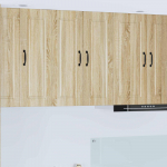 K&ouml;&ouml;gikapp riiuliga uksega sonoma tamm 60 x 31 x 80 cm tehispuit
