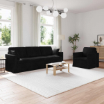 Diivan 2 tk must 228 x 78 x 80 cm samet