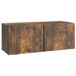 Rippuv TV kapp Suitsutatud tamm 78,5 x 31 x 30 cm Tehispuit