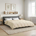 Talve tek Rapistatud cream 200 x 220 cm Mikrokiud