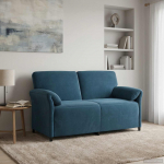 2-kohaline diivan Sinine 158 x 83 x 95 cm Samet